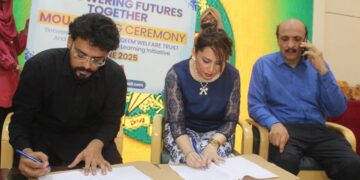 MOU for empower underprivileged women in Pakistan and Saudi Arabia