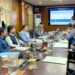 Review meeting held under the chairmanship of Minister for Planning and Development, Nasir Shah, regarding proposed development schemes of various departments