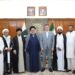 leading religious personalities of Karachi’s visit of Consulate general of Iran to show solidarity with Iran