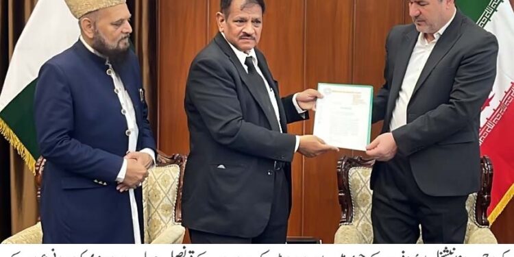 Delegation Visits Iranian Consulate in Karachi to Express Solidarity with the  People of Iran