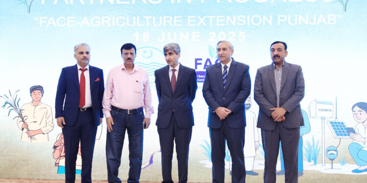 FACE (Food Security & Agriculture Centre of Excellence) and Agriculture Department Punjab collaboration ceremony