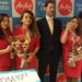 The first flight of Malaysia’s budget airline AirAsia X arrived in Karachi late last night,