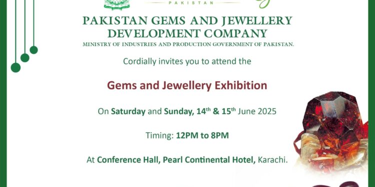 Pakistan’s Gems & Jewellery Sector to Shine: PGJDC’s Exhibition soon to Kick Off in Karachi