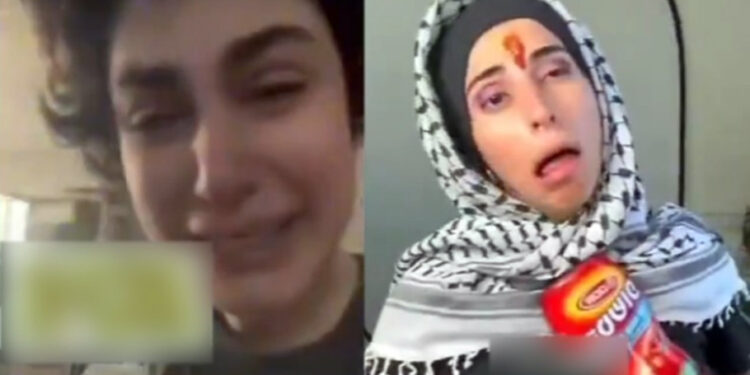 Fact Check: Viral Video of Crying Woman Misidentified as Israeli Influencer Eve Cohen