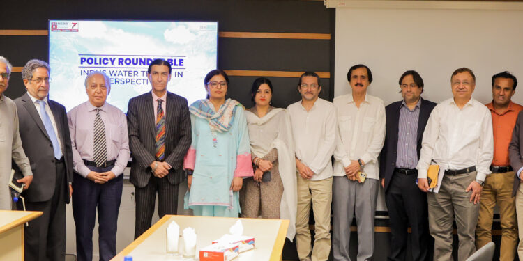IBA KARACHI HOSTED A POLICY ROUNDTABLE – “INDUS WATER TREATY IN PERSPECTIVE
