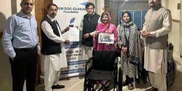 Dawood Global Foundation Distribute 154 Wheelchairs at Quetta Bugti