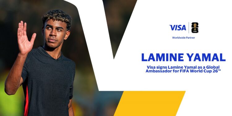 Visa Signs Football Phenom Lamine Yamal as Global Ambassador for FIFA World Cup 26™