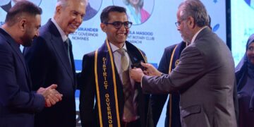 Shahzad Sabir Installed as District Governor Elect – Rotary International District 3271