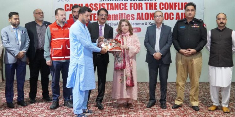 PRCS provides Cash Assistance to 200 Families in Azad Jammu and Kashmir