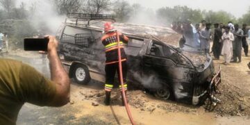 College Principals Booked Under Terrorism Charges After Fatal Van Cylinder Blast in Ahmedpur