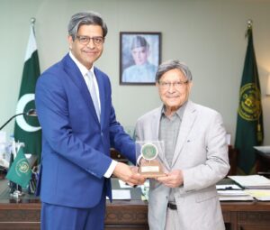 Chairman CCP Meeting with Farooq H Naik