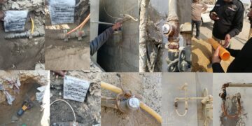 SSGC continues its fight against the menace of Gas Theft.  2,305 illegal gas connections disconnected