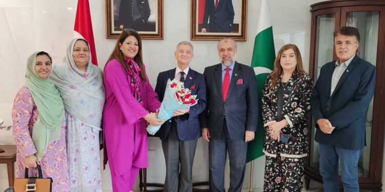 A delegation Pakistan of Pakistan Turkiye Business Forum headed by the President Dr. Muhammad Farooq