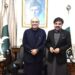 Provincial Minister for Energy, Planning, and Development Nasir Hussain Shah called on President Asif Ali Zardari at Aiwan-e-Sadr, Islamabad.