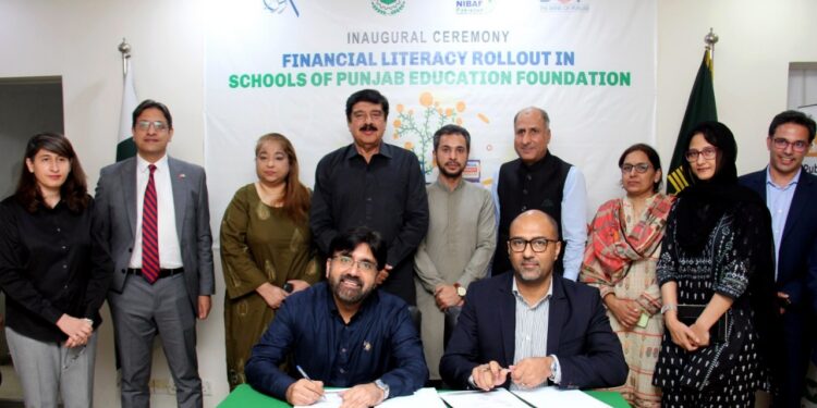 PEF, Karandaaz, NIBAF Pakistan, and Bank of Punjab Rollout  Financial Literacy in Punjab Schools