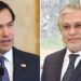 Secretary Rubio’s Meeting with Pakistani Deputy Prime Minister/Foreign Minister Dar