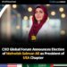 Mehwish Salman Ali Elected President of CxO Global Forum USA Chapter