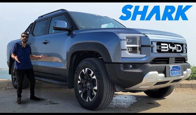 BYD Shark 6, Pakistan’s First Luxury Pickup, Now Available for Bookings