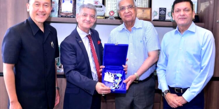 Fair well reception for out going Turkiye Envoy