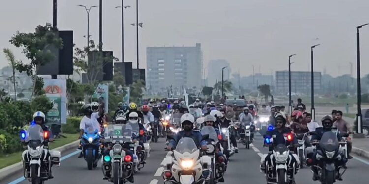 CBD ROUTE 47 THE CENTRE STAGE OF INDEPENDENCE DAY FESTIVITIES IN LAHORE