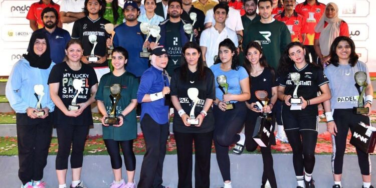 Lahore Clinches Men’s Title, Karachi Dominates Women’s Event in Pakistan Padel Ranking Cup 2025