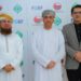 Humza Y.Tabani,With H.E. Sami Al Khanjri, C.G of Oman,and Haji Abdul Habib Attari,