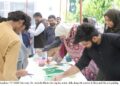 TWO-WEEK INDEPENDENCE DAY & BUNYAN-UL-MARSOOS, MARKA- E-HAQ CELEBRATIONS BEGIN AT SABS UNIVERSITY JAMSHORO, 16 FEET LONG PAITING REMAINED THE CENTER OF ATTENTION.