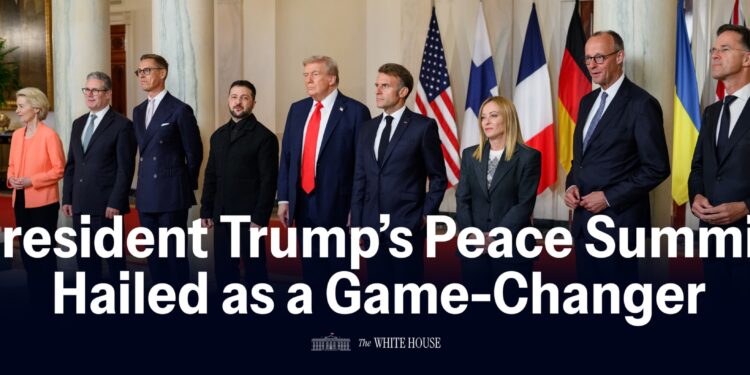 President Trump’s Peace Summit Hailed as a Game-Changer