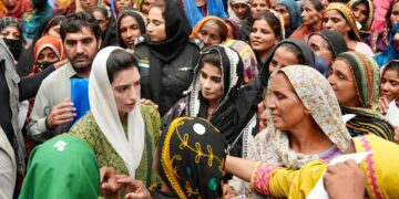 First Lady and Member of the National Assembly, Bibi Aseefa Bhutto Zardari,