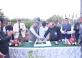 FLAG HOISTING AND TREE PLANTATION CEREMONY HELD AT PNSC ON THE OCCASION OF  78TH INDEPENDENCE DAY OF PAKISTAN