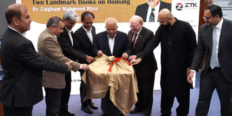 Landmark Housing Books by Zaigham M. Rizvi Launched at NED University