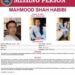 FBI Washington Field Office Releases Missing Persons Poster of Mahmood Shah Habibi