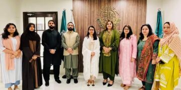 Ms. Qurrat ul Ain, Vice President FPCCI, held a meeting with Ms. Saira Omer, Managing Director Punjab Small Industries Corporation (PSIC), at the PSIC Headquarters, Lahore.