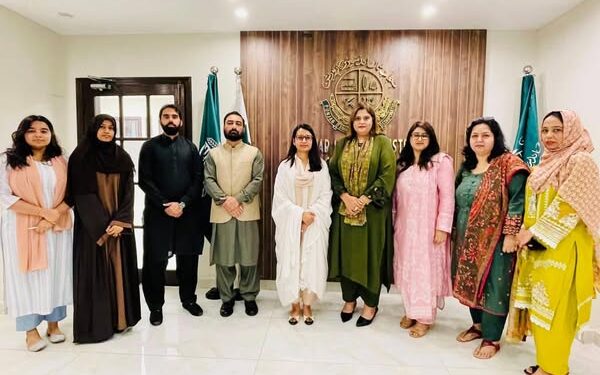 Ms. Qurrat ul Ain, Vice President FPCCI, held a meeting with Ms. Saira Omer, Managing Director Punjab Small Industries Corporation (PSIC), at the PSIC Headquarters, Lahore.