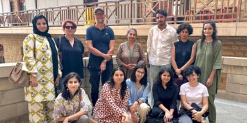 the Hybrid editorial team hosted an art writing workshop called “Writing from Here” with Sven Spieker, founding editor of ArtMargins and professor at UC Santa Barbara.