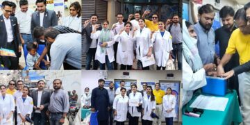 Rotary Leaders Launch Polio Vaccination Drive Across Karachi Communities