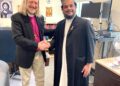 His Eminence Archbishop Greg Kerr-Wilson met with His Highness Ambassador