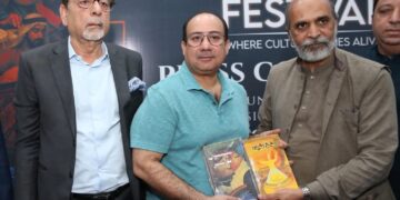 At the Arts Council, former Secretary of Karachi Press Club