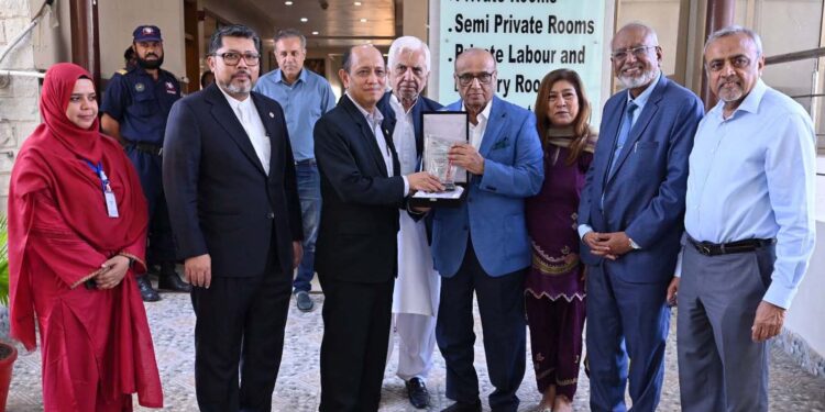 Inauguration of C.T SCAN at Kharadar General Hospital