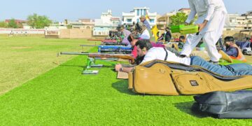 Huzaifa Waleed Gill Secures Silver for Pakistan at European Shooting Championship