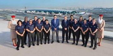 Emirates receives all-women delegation of ICC match officials ahead of ICC Women’s Cricket World Cup 2025