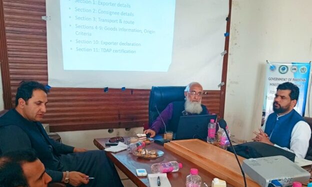 Awareness Session on Early Harvest Program (EHP) Held in Chaman