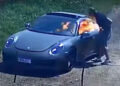 Man sets his expensive sports car on fire to get insurance.