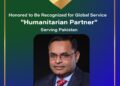 Medical Bridges Honors Muhammad Saeed Sheikh as Humanitarian Partner Serving Pakistan
