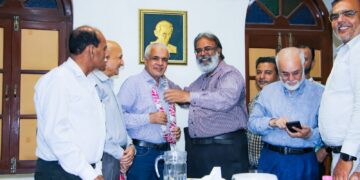 A Ceremony in Honor of Syed Turab Shah by friends upon his return from Umrah