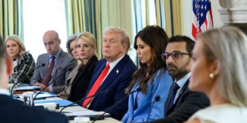President Trump hosts independent journalists for an Antifa roundtable.