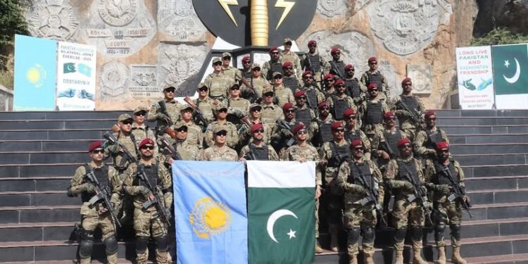 Pakistan-Kazakhstan Joint Exercise Dostarym-V is being conducted between the Armies of Pakistan and Kazakhstan in Counter Terrorism domain from 13-24 October 2025