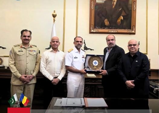 A delegation from the Pakistan Romania Business Council (PRBC), led by Sohail Shamim Firpo,