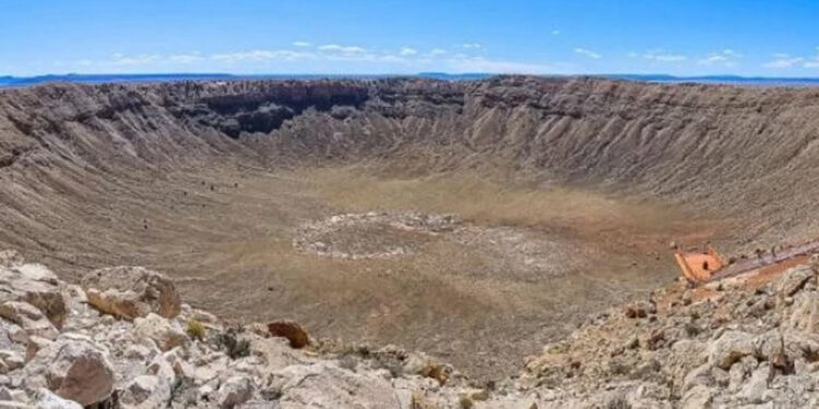 The meteorite that fell on China had the power equivalent to 40 atomic bombs.