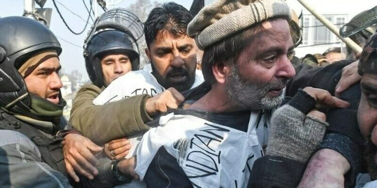Negative Indian Propaganda against Yasin Malik